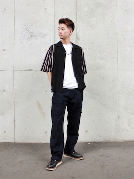 DAISUKEさん（メンズ・169cm）の夏コーディネート