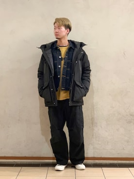 DAISUKEさんの「【直営限定】1st DENIM JACKET/デニム ジャケット Gジャン」を使ったコーディネート