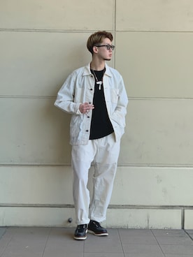 「RED WING（レッドウィング）のアイテム」を使った、DAISUKEさん（メンズ・169cm）の春コーディネート