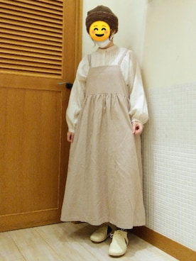 「KOOS（コース）のアイテム」を使った、は せ が わさん（レディース・153cm）の秋コーディネート