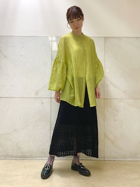 HIMIKO　銀座三越さんのコーディネート