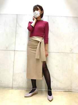 HIMIKO　銀座三越さんのコーディネート