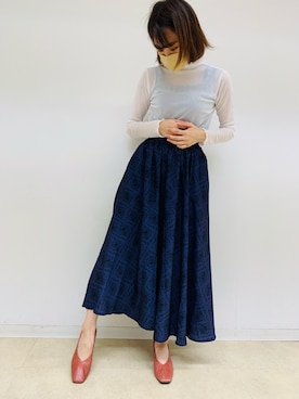 HIMIKO　銀座三越さんのコーディネート