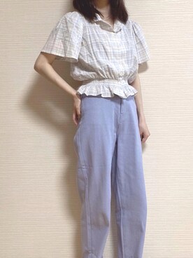 ういまるさん（レディース・157cm）の夏コーディネート