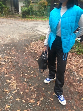 「ASTRAET（アストラット）のアイテム（ジャケット/アウター）」を使った、mzn96さん（レディース・156cm）の冬コーディネート