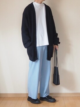 Gu ジーユー のカーディガン ボレロを使ったメンズ人気ファッションコーディネート Wear