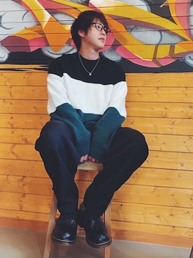 「Deviluse（Deviluse）のアイテム（アクセサリー）」を使った、tataroroさん（メンズ・168cm）の冬コーディネート