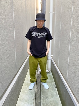 SHUN HOSOKAWAさん（メンズ・165cm）の冬コーディネート