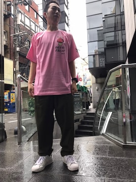 SHUN HOSOKAWAさん（メンズ・165cm）の夏コーディネート