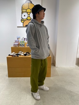 「BAIT（ベイト）のアイテム」を使った、SHUN HOSOKAWAさん（メンズ・165cm）の秋コーディネート