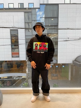 SHUN HOSOKAWAさん（メンズ・165cm）の冬コーディネート