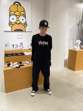 「BAIT（ベイト）のアイテム」を使った、SHUN HOSOKAWAさん（メンズ・165cm）の夏コーディネート