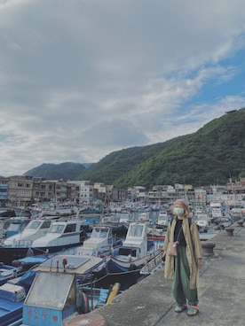 「Teva（テバ）のTeva　ORIGINAL UNIVERSAL（サンダル）」を使った、yukiiichang1029さん（レディース・158cm）の秋コーディネート