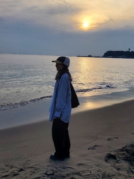 「aimoha（アイモハ）のアイテム」を使った、97tll20さん（レディース・158cm）の冬コーディネート