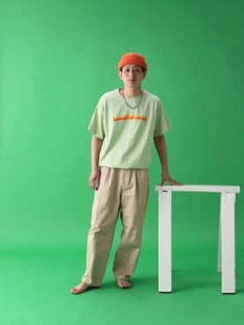 「ピスタチオ」｜idealbeautifulworldさん（メンズ・170cm）の夏コーディネート