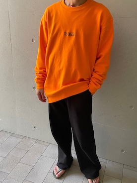 「トレーナー」｜idealbeautifulworldさん（メンズ・170cm）の秋コーディネート