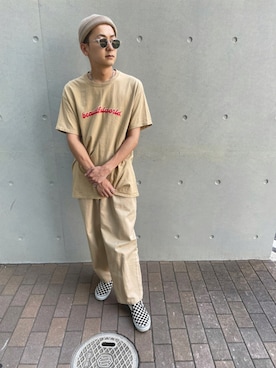 「プレゼント企画」｜idealbeautifulworldさん（メンズ・170cm）の夏コーディネート
