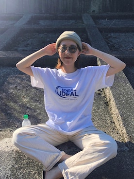 「ストリート服が好き」｜「アイテム（その他）」を使った、idealbeautifulworldさん（レディース・160cm）の夏コーディネート