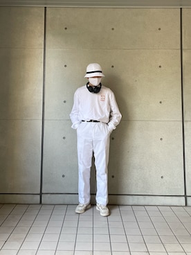 「ADER error（アーダーエラー）のアイテム（シューズ）」を使った、kopeさん（メンズ・169cm）の夏コーディネート