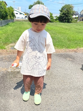 aokomuさん（キッズ・90cm）の夏コーディネート