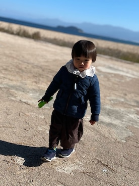 aokomuさん（キッズ・80cm）の冬コーディネート