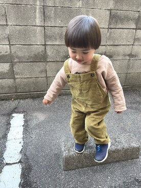 aokomuさん（キッズ・80cm）の春コーディネート