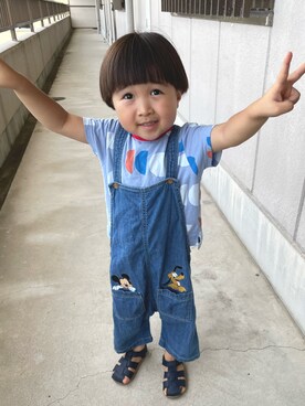 aokomuさん（キッズ・90cm）の夏コーディネート