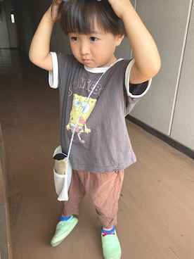 aokomuさん（キッズ・90cm）の夏コーディネート