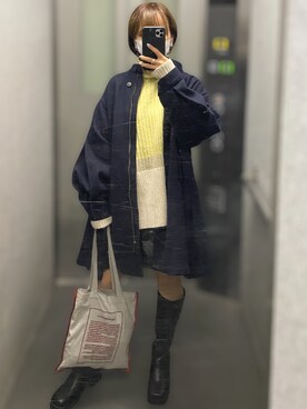 onakasuiteruyoさんの（AZUL by moussy | アズールバイマウジー）を使ったコーディネート