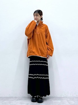 「アイテム（ワンピース/ドレス）」を使った、やながわこころさん（レディース・167cm・20代）の秋コーディネート