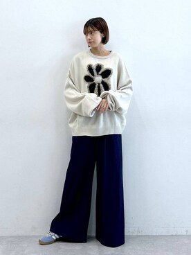 やながわこころさん（レディース・167cm）の秋コーディネート