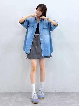 やながわこころさん（レディース・167cm）の夏コーディネート