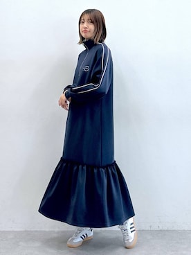 「RAGEBLUE（レイジブルー）のアイテム（ワンピース/ドレス）」を使った、やながわこころさん（レディース・167cm）の夏コーディネート
