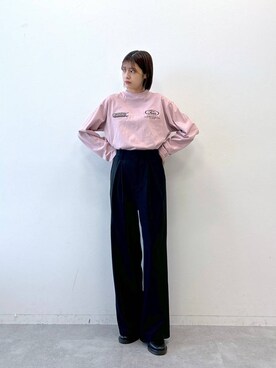 やながわこころさん（レディース・167cm）の冬コーディネート
