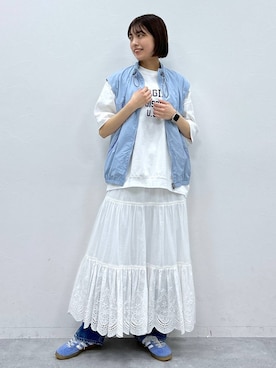 やながわこころさん（レディース・167cm）の春コーディネート