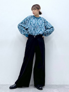 やながわこころさん（レディース・167cm）の冬コーディネート