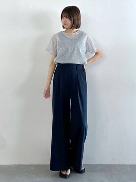 やながわこころさん(レディース・167cm)の春コーディネート