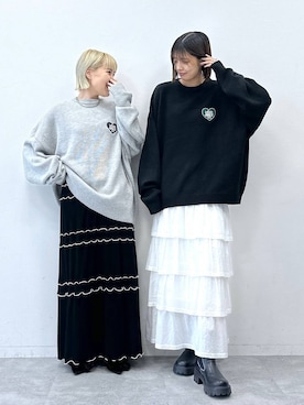 「アイテム（ワンピース/ドレス）」を使った、やながわこころさん（レディース・167cm・20代）の秋コーディネート