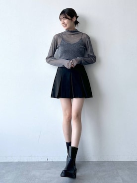 やながわこころさん(レディース・167cm)の春コーディネート