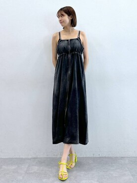 「RAGEBLUE（レイジブルー）のアイテム（ワンピース/ドレス）」を使った、やながわこころさん（レディース・167cm）の夏コーディネート