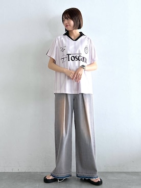 やながわこころさん（レディース・167cm）の夏コーディネート