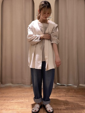 まふぃーさん（レディース・155cm）の夏コーディネート