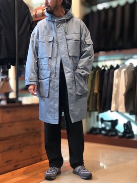 ワイルドライフテーラー アダムエロペ カメラマンコート L WILD LIFE TAILOR】カメラマンコートを使った人気ファッション