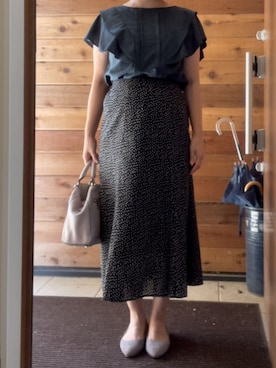 「EDIST.CLOSET（エディストクローゼット）のアイテム」を使った、seatomyさん（レディース・157cm）の夏コーディネート