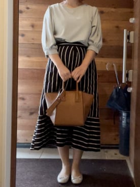 「EDIST.CLOSET（エディストクローゼット）のアイテム」を使った、seatomyさん（レディース・157cm）の夏コーディネート