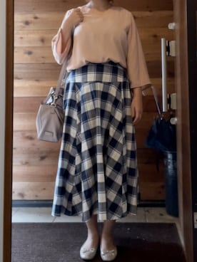 「EDIST.CLOSET（エディストクローゼット）のアイテム」を使った、seatomyさん（レディース・157cm）の夏コーディネート