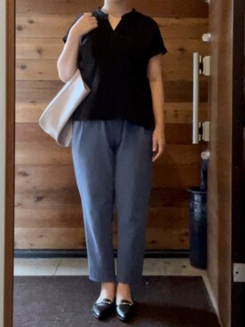 「EDIST.CLOSET（エディストクローゼット）のアイテム」を使った、seatomyさん（レディース・157cm）の秋コーディネート