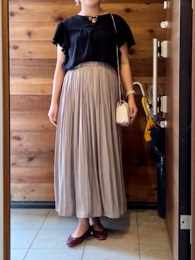 「STYLE DELI（スタイルデリ）のアイテム（バッグ）」を使った、seatomyさん（レディース・157cm）の秋コーディネート