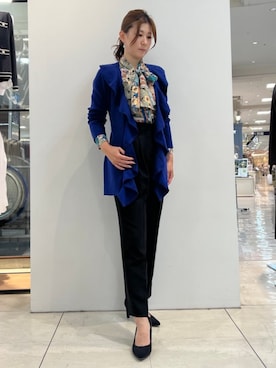 「ボウタイ」｜naracamicie111さん（レディース・160cm）の秋コーディネート