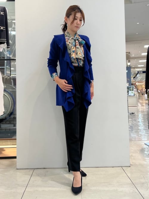 NARACAMICIE】ヘリンボンタックパンツ（その他パンツ）｜NARACAMICIE